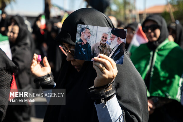 دسته‌روی اربعین رهبر شهید انقلاب در گرگان