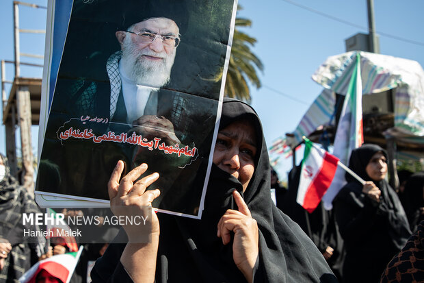 دسته‌روی اربعین رهبر شهید انقلاب در گرگان