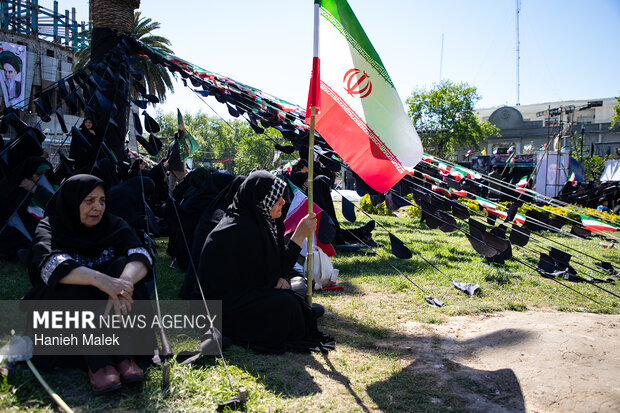 دسته‌روی اربعین رهبر شهید انقلاب در گرگان