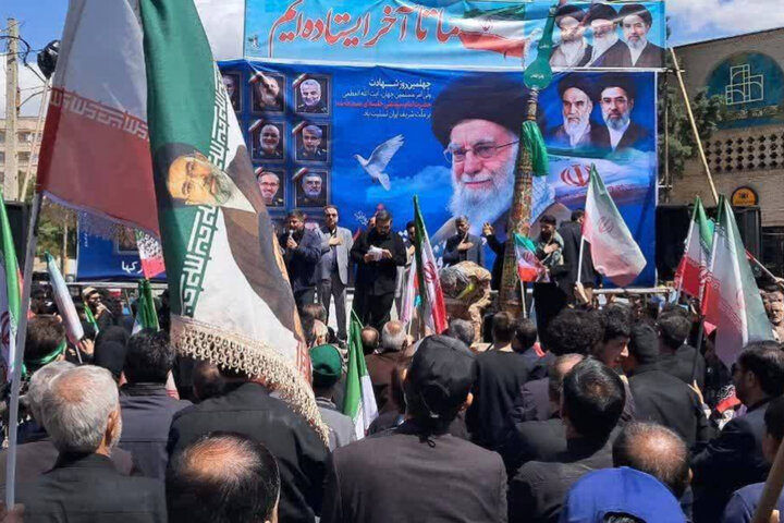 مراسم عزاداری اربعین شهادت امام امت در نیشابور