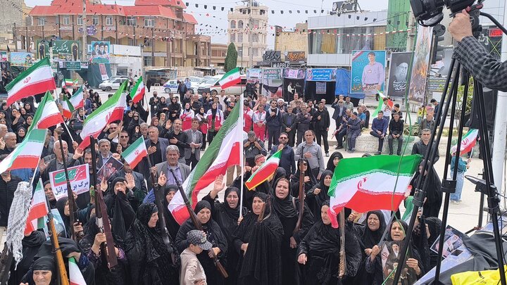 عزاداری دهدشتی ها در اربعین رهبر شهید انقلاب اسلامی