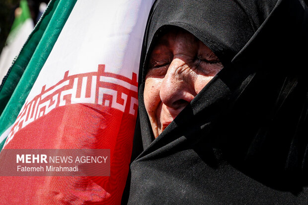 تهران در سوگ چهلمین روز شهادت رهبر شهید انقلاب اسلامی