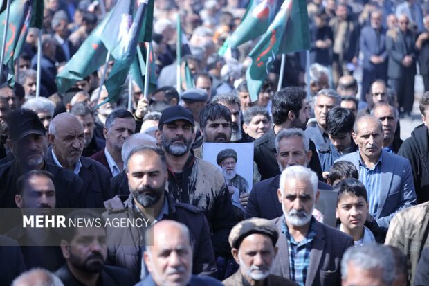 لرستان در سوگ اربعین رهبر شهید