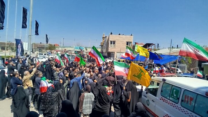 تجمع رشتوندان در اربعین شهادت امام امت