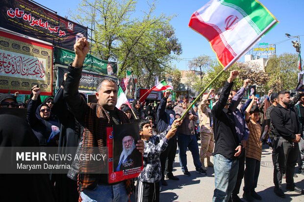 سوگواری اربعین رهبر شهید در بجنورد