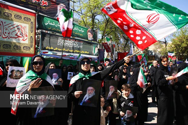 سوگواری اربعین رهبر شهید در بجنورد