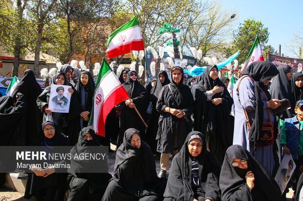 سوگواری اربعین رهبر شهید در بجنورد