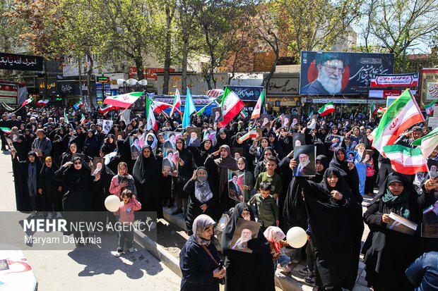 سوگواری اربعین رهبر شهید در بجنورد