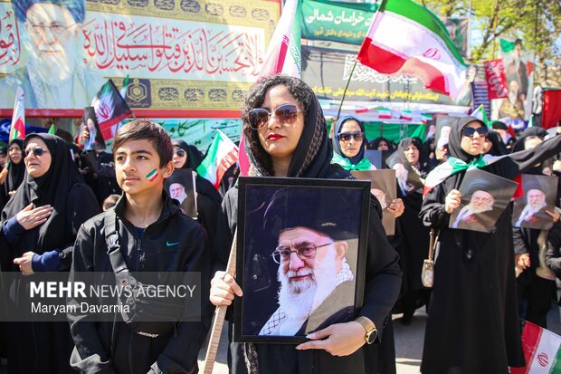 سوگواری اربعین رهبر شهید در بجنورد