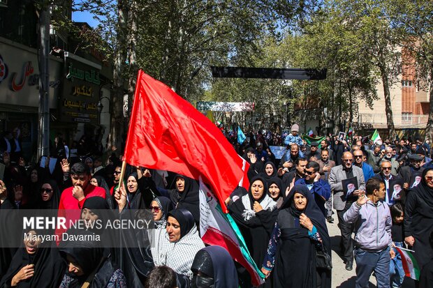 سوگواری اربعین رهبر شهید در بجنورد