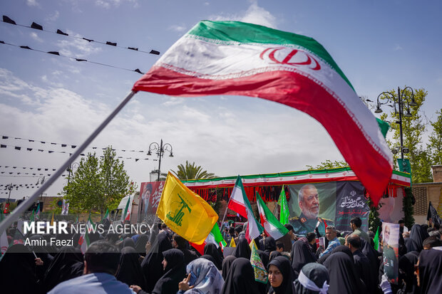 تشییع سردار شهید خادمی در شیراز