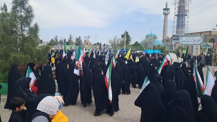 اربعین رهبر شهید در شهرستان مرزی تربت جام