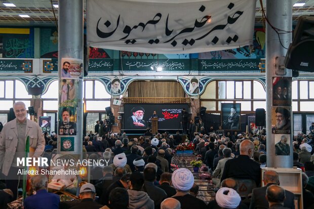 اربعین شهادت رهبر شهید انقلاب در رشت