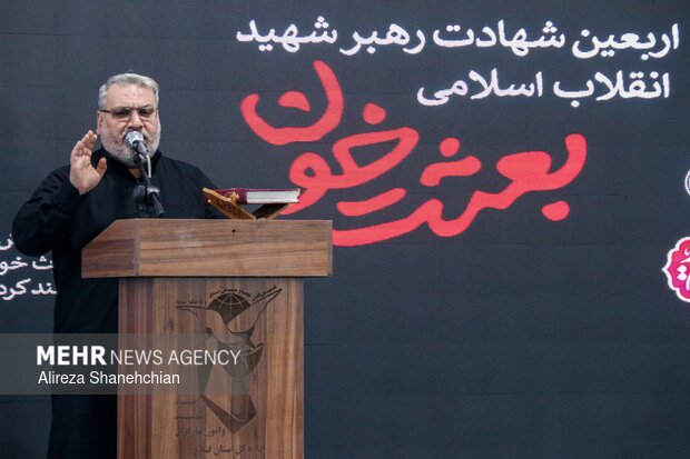 اربعین شهادت رهبر شهید انقلاب در رشت