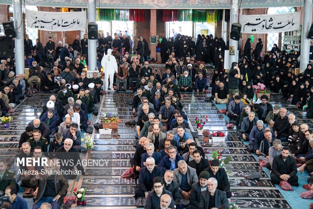 اربعین شهادت رهبر شهید انقلاب در رشت