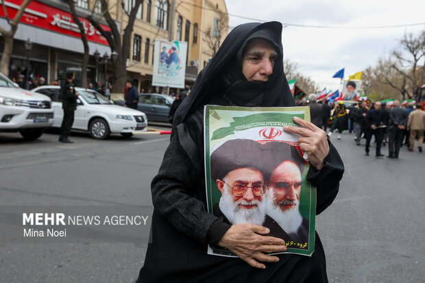 اربعین رهبر شهید انقلاب در تبریز