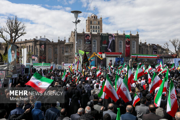 اربعین رهبر شهید انقلاب در تبریز