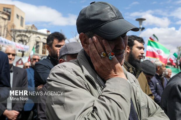 اربعین رهبر شهید انقلاب در تبریز