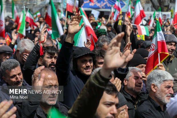 اربعین رهبر شهید انقلاب در تبریز
