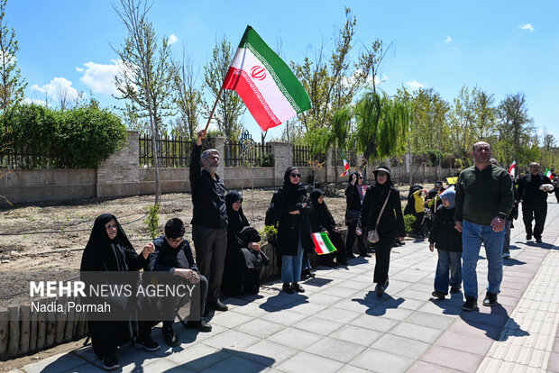 سوگواری اربعین رهبر شهید در کرج