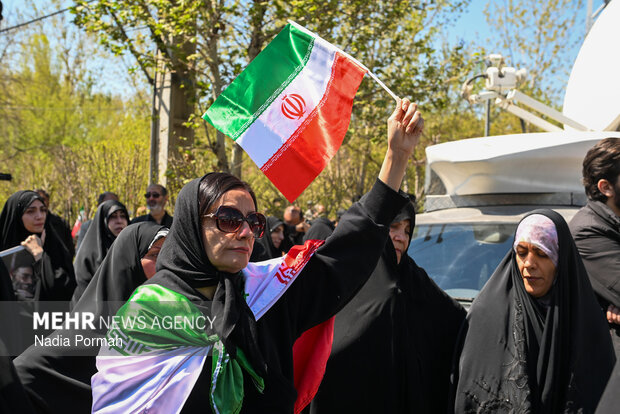 سوگواری اربعین رهبر شهید در کرج