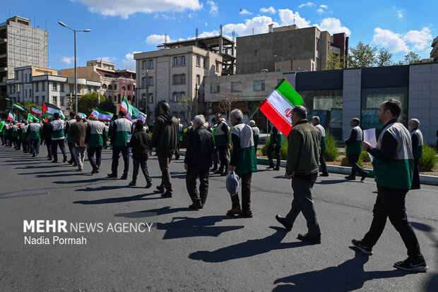 سوگواری اربعین رهبر شهید در کرج
