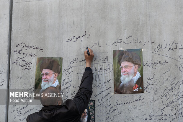 تهران در سوگ چهلمین روز شهادت رهبر شهید انقلاب اسلامی