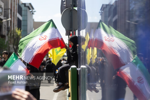 تهران در سوگ چهلمین روز شهادت رهبر شهید انقلاب اسلامی