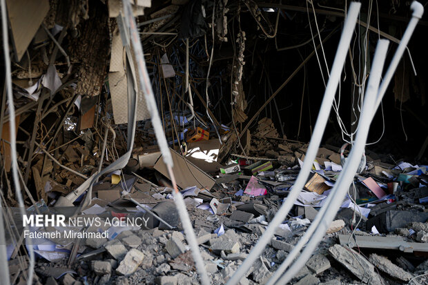 آثار تجاوز به دانشگاه صنعتي شريف