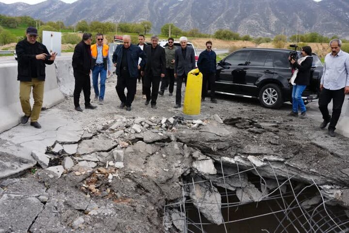 بازگشایی آزادراه خرم‌آباد-پل زال