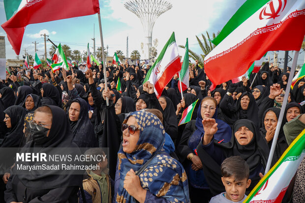 تشییع سردار شهید خادمی در فسا