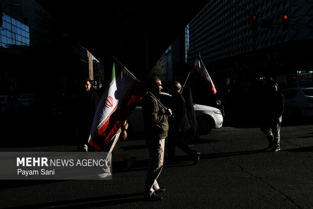 تهران در سوگ چهلمین روز شهادت رهبر شهید انقلاب اسلامی