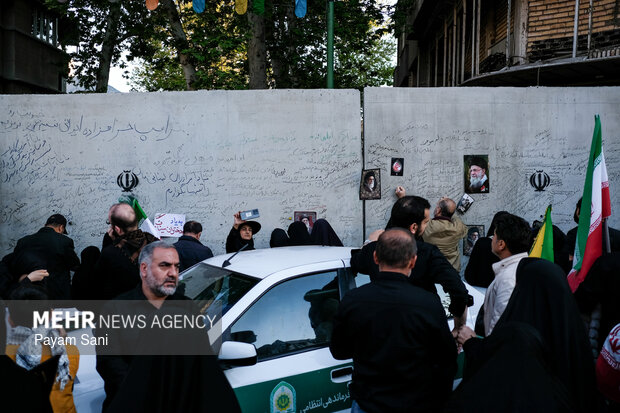تهران در سوگ چهلمین روز شهادت رهبر شهید انقلاب اسلامی