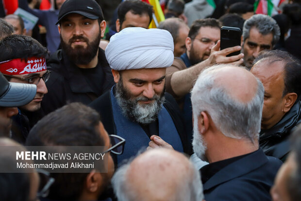 تهران در سوگ چهلمین روز شهادت رهبر شهید انقلاب اسلامی