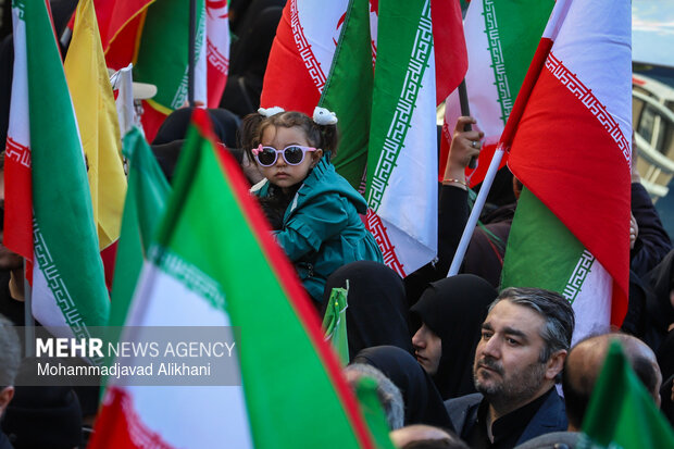 تهران در سوگ چهلمین روز شهادت رهبر شهید انقلاب اسلامی