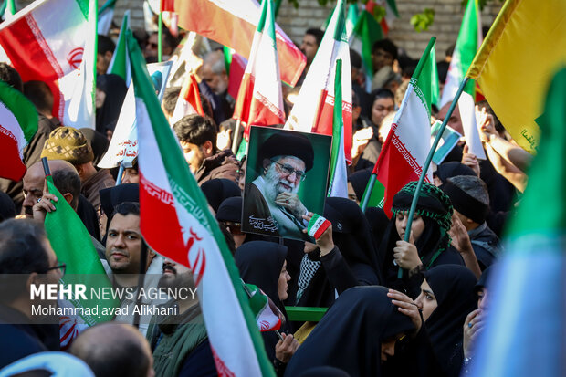 تهران در سوگ چهلمین روز شهادت رهبر شهید انقلاب اسلامی