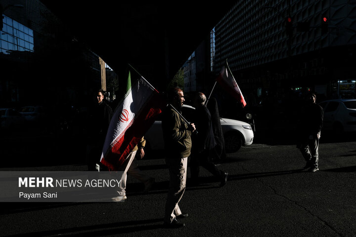 تهران در سوگ چهلمین روز شهادت رهبر شهید انقلاب اسلامی