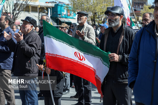 مراسم اربعین رهبر شهید انقلاب در اراک