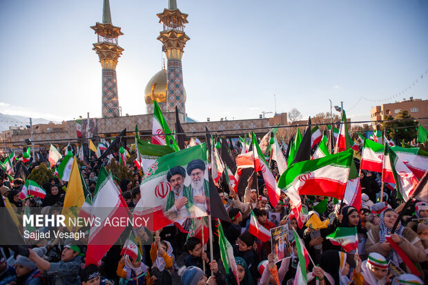 اربعین امام شهید در همدان