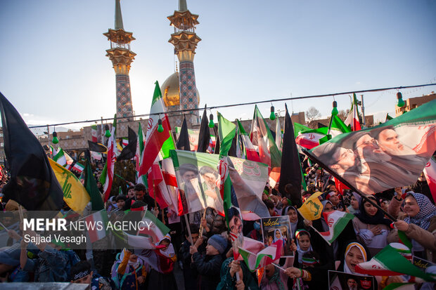 اربعین امام شهید در همدان