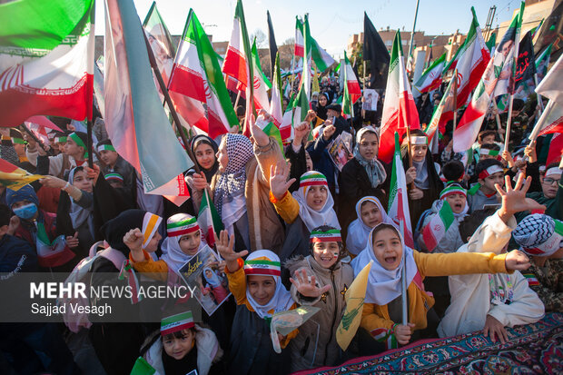 اربعین امام شهید در همدان