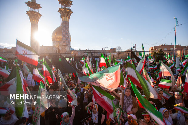 اربعین امام شهید در همدان