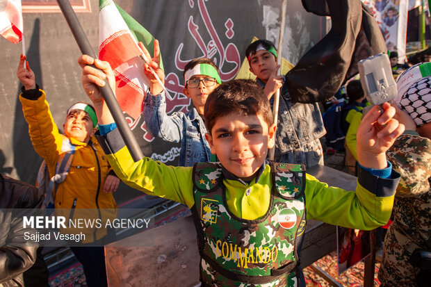 اربعین امام شهید در همدان