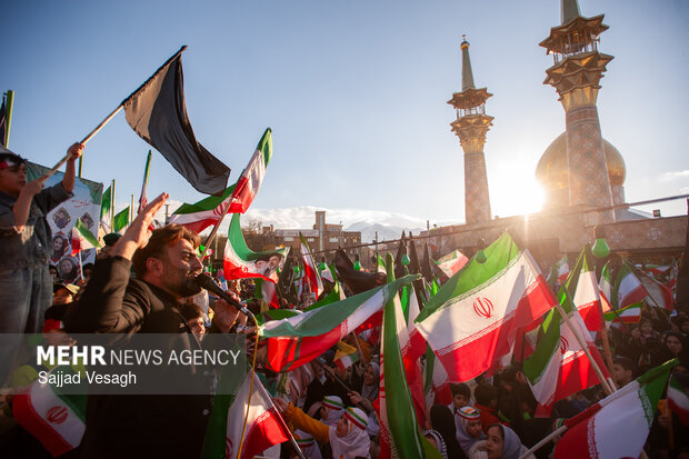 اربعین امام شهید در همدان