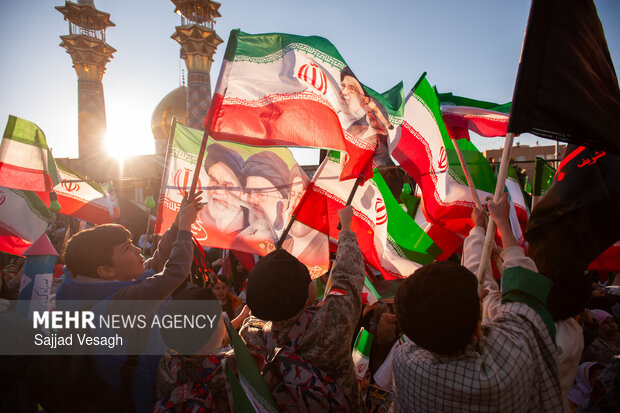 اربعین امام شهید در همدان