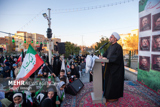 اربعین امام شهید در همدان