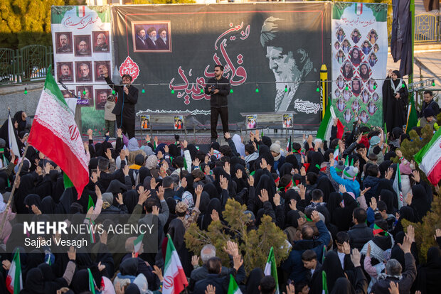 اربعین امام شهید در همدان