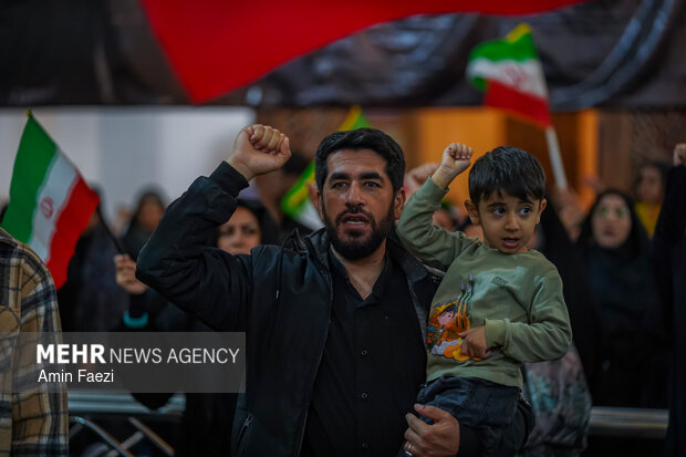 اربعین شهادت رهبر انقلاب در حرم شاهچراغ (ع)