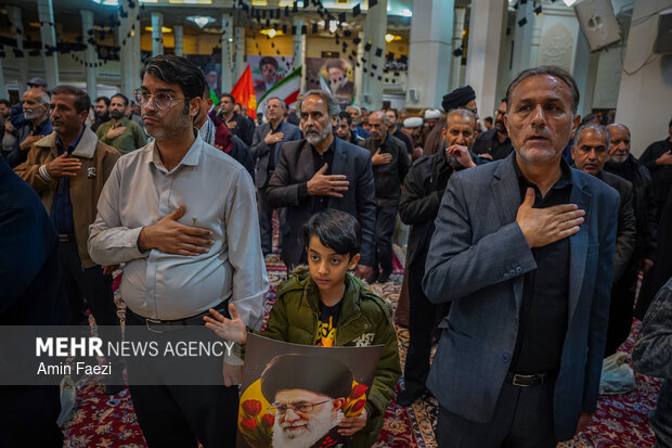 اربعین شهادت رهبر انقلاب در حرم شاهچراغ (ع)