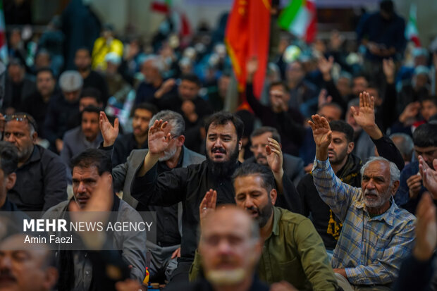 اربعین شهادت رهبر انقلاب در حرم شاهچراغ (ع)